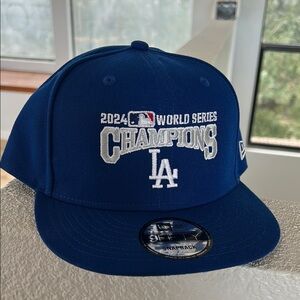 LA Dodgers World Series Champions Snapback Hat